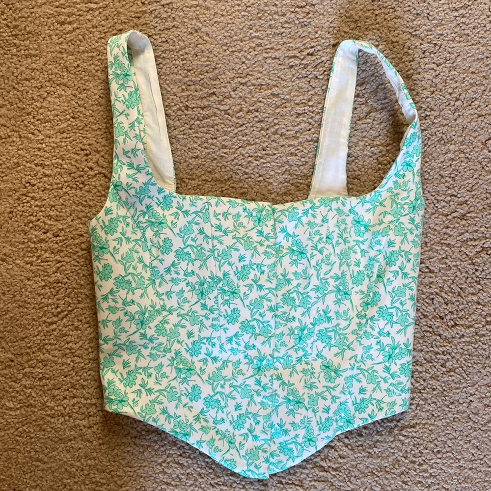 Corset top from Zara.